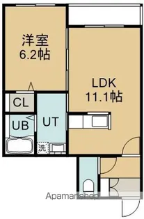 トルネラパージュ【1階】の間取り